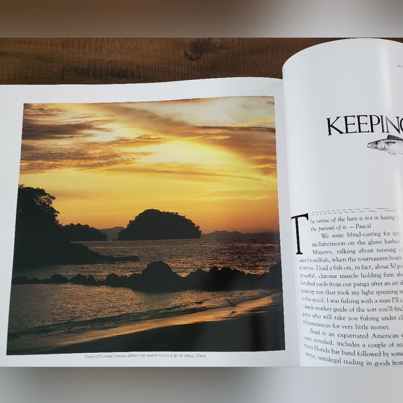 "Deep Sea Fishing The Lure of Big Fish Game" Hardback Table Book, 1994, Vintage - Picture 10 of 16